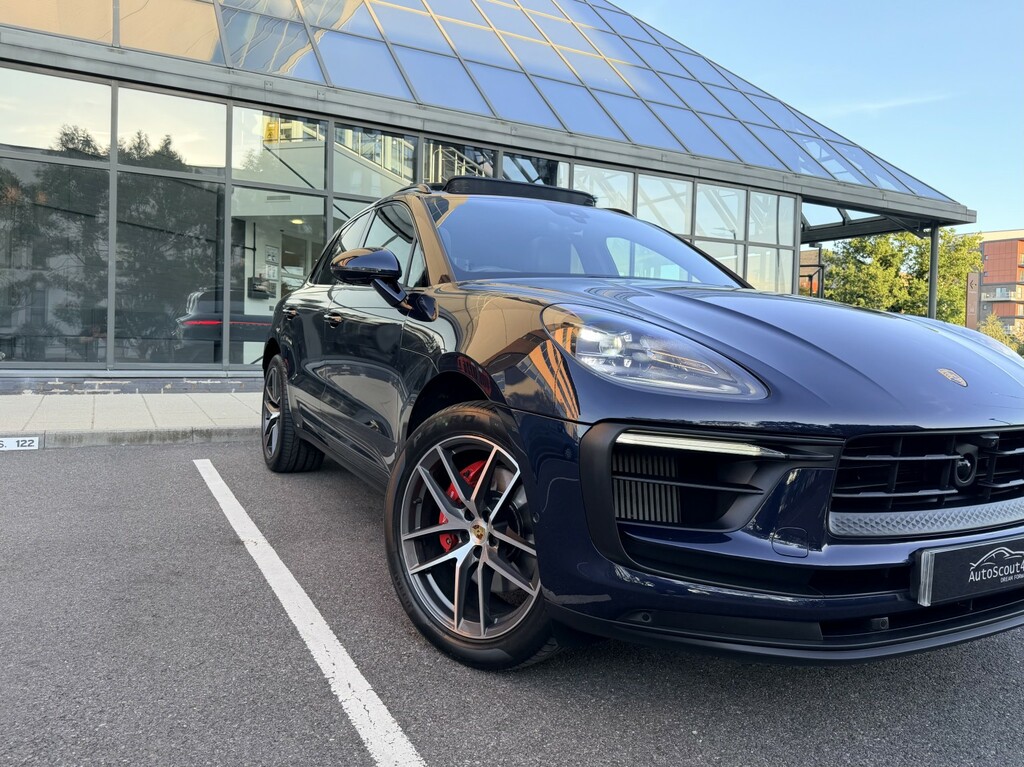 Porsche Macan 2.9 T V6 S 2021 GN71WRU Blue #4
