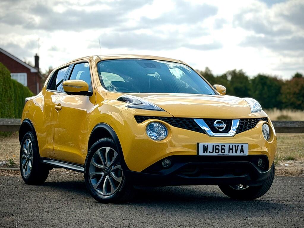 Nissan Juke 1.6 Tekna Xtron Euro 6 Yellow