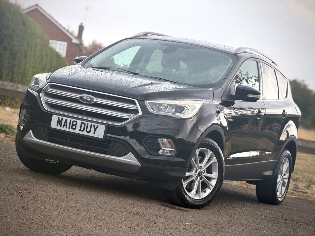 Ford Kuga 2.0 Tdci Titanium Euro 6 Ss MA18DUY Black #4