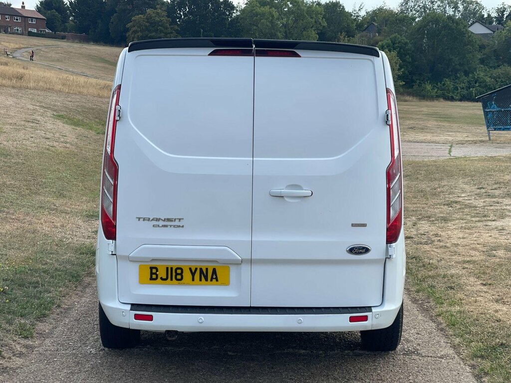 Ford Transit Custom 2.0 300 Ecoblue Limited L2 H1 Euro 6 BJ18YNA White #5