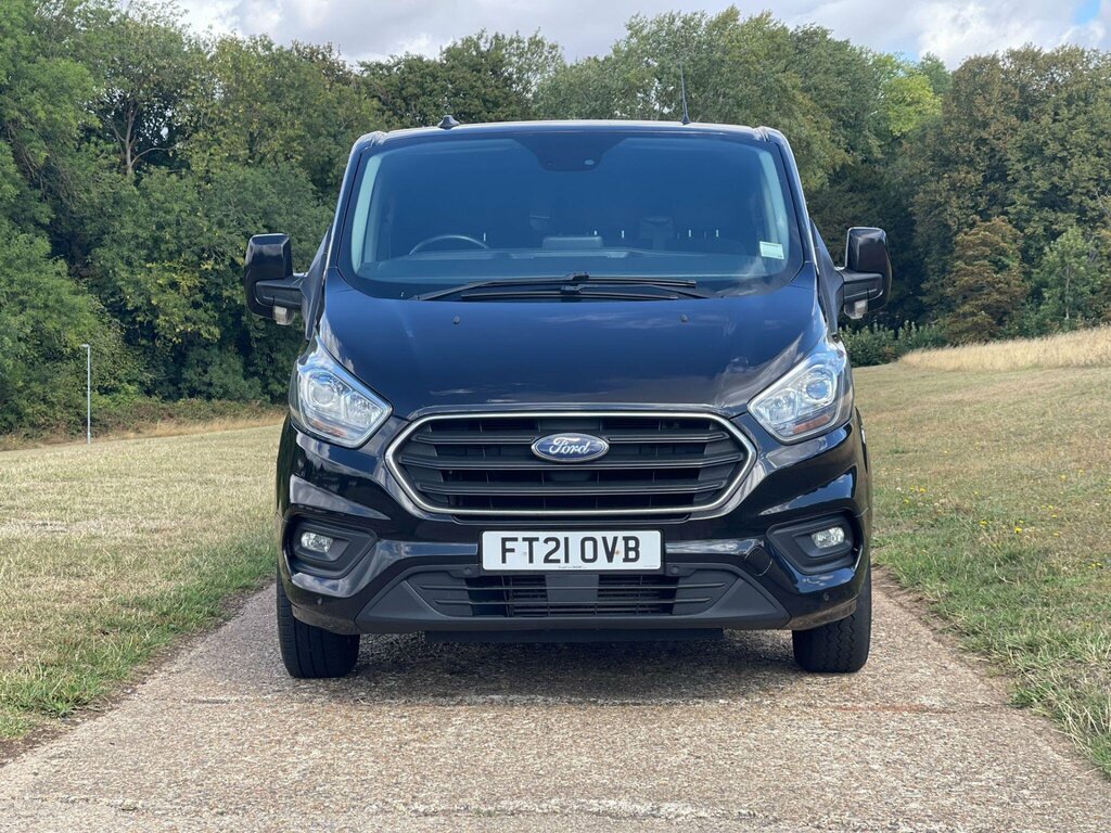 Ford Transit Custom 2.0 300 Ecoblue Limited Crew Van L1 H1 Euro 6 Black