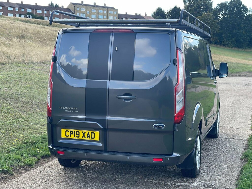 Ford Transit Custom 2.0 300 Ecoblue Limited L2 H1 Euro 6 Grey #4