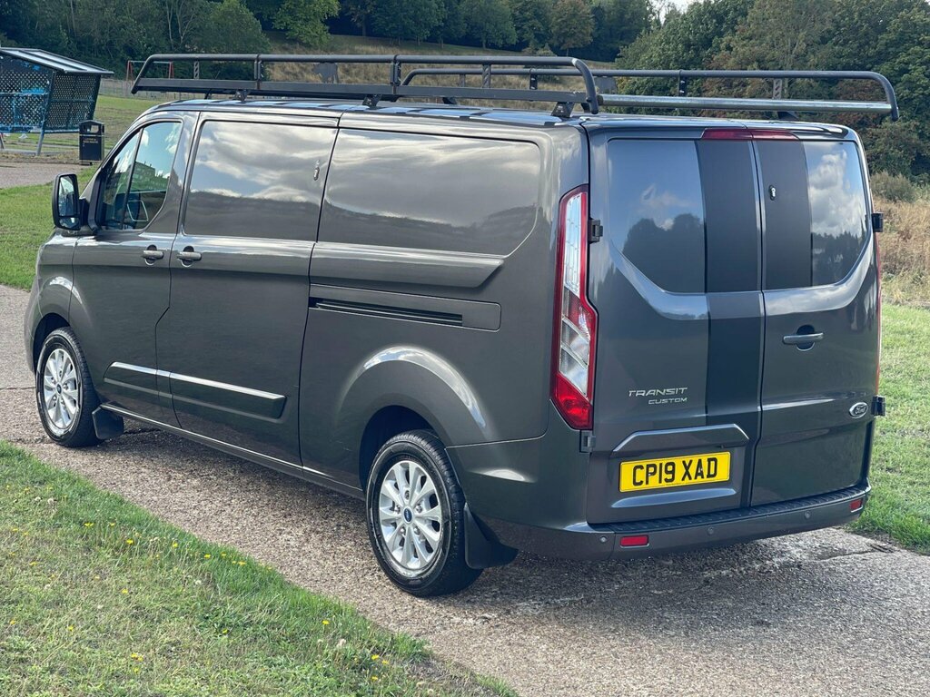 Ford Transit Custom 2.0 300 Ecoblue Limited L2 H1 Euro 6 Grey #6