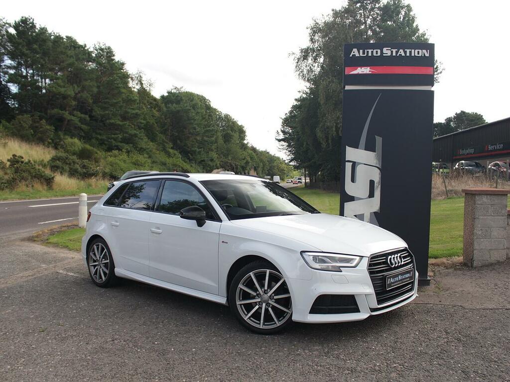 Audi A3 Black Edition White