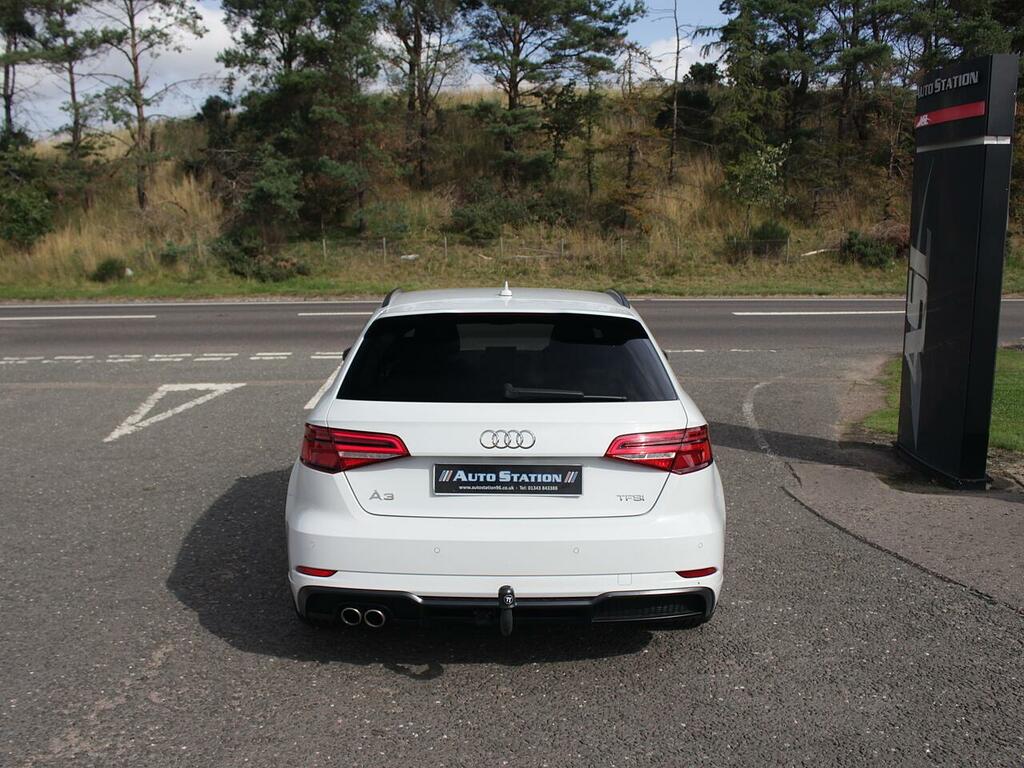 Audi A3 Black Edition White #2
