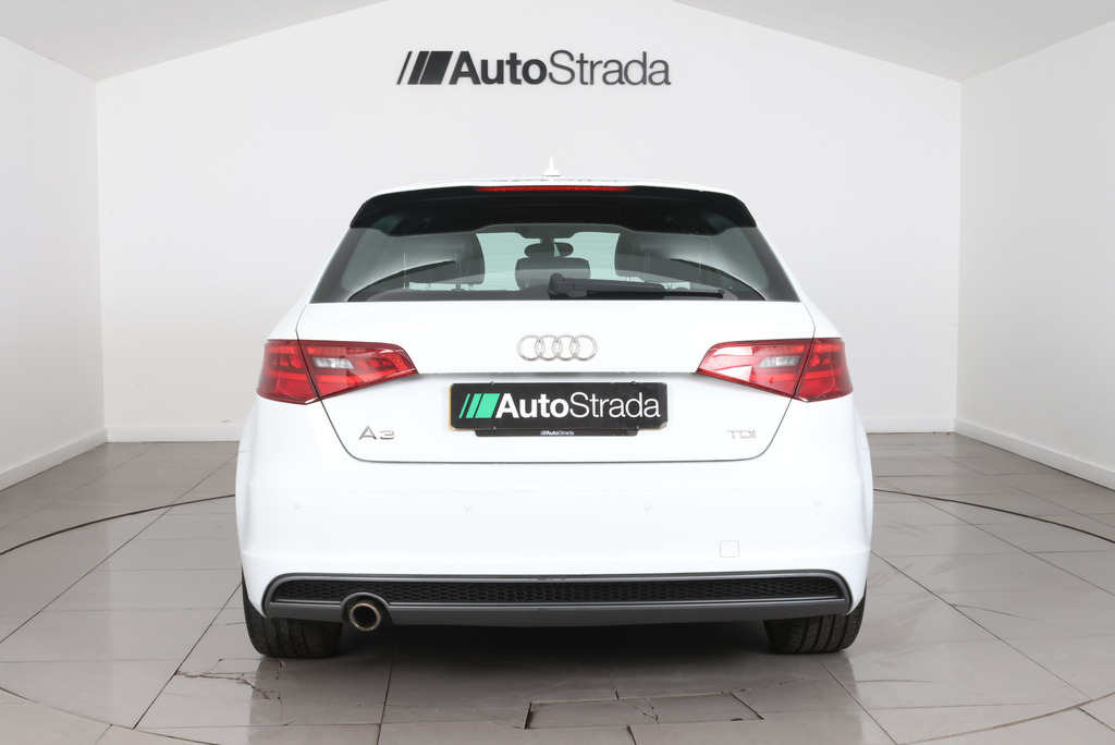 Audi A3 Tdi S Line ND13TVZ White #6