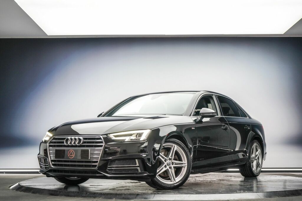 Audi A4 2018 1.4 Tfsi S Line Saloon Euro Black