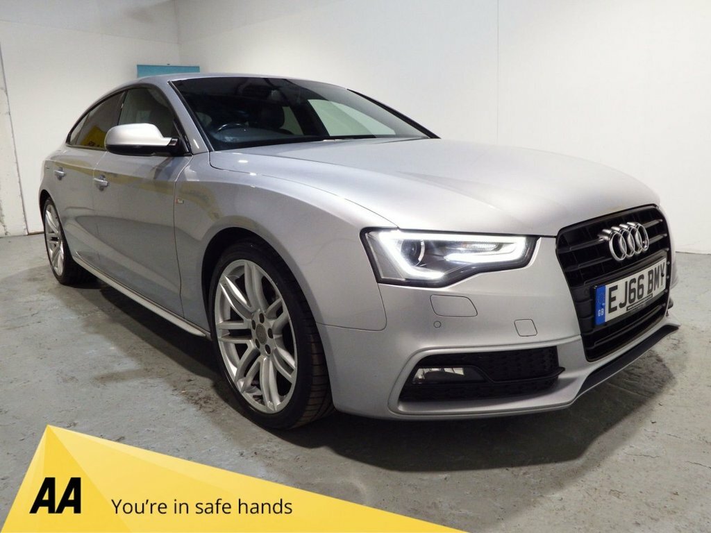 Audi A5 2L S Line EJ66BMY Silver