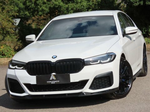 BMW 5 Series 3.0 530D Mht White