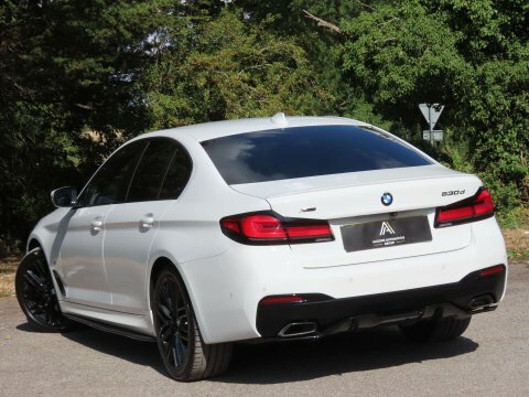 BMW 5 Series 3.0 530D Mht KU21ZSB White #6