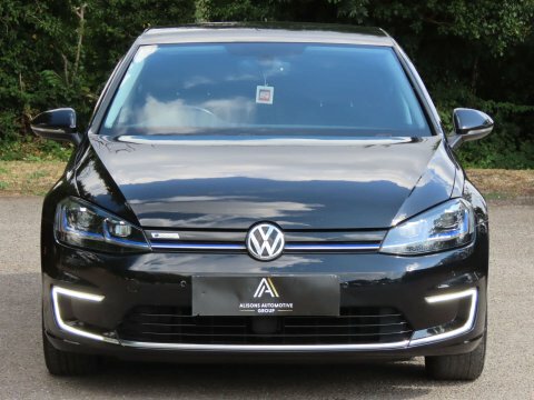Volkswagen e-Golf Hatchback 5dr Electric GX18XBF Black #2