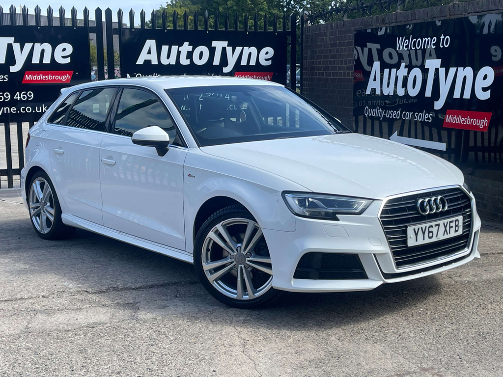 Audi A3 Tfsi Cod S Line Sportback Euro 6 S White