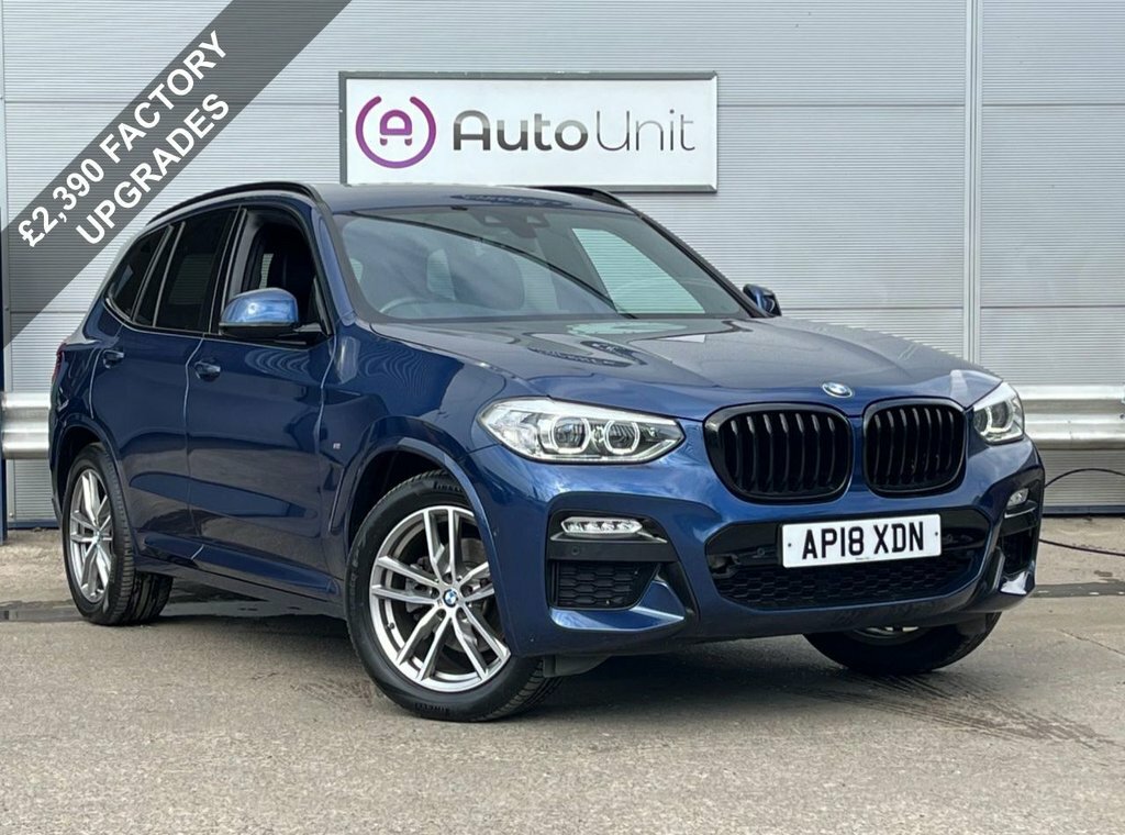BMW X3 2L M Sport Blue