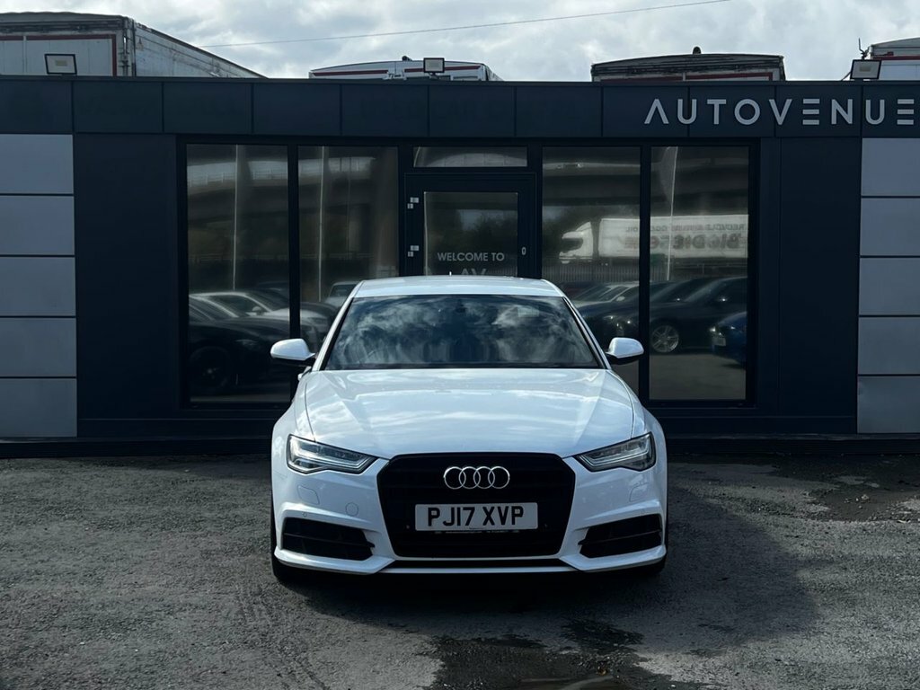 Audi A6 Saloon 2L Black Edition PJ17XVP White #2