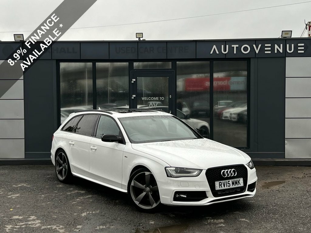 Audi A4 Avant 2L Black Edition White