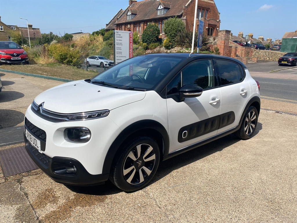 Citroen C3 1.2 Puretech Flair Euro 6 White