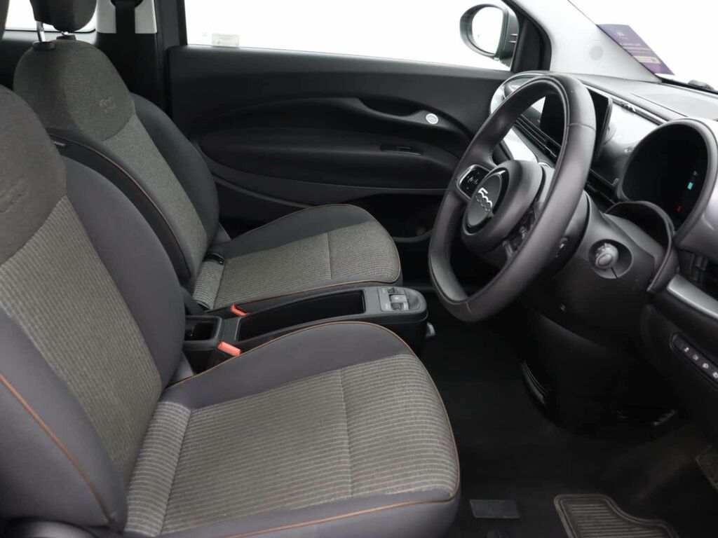 Fiat 500E Hatchback Black #13