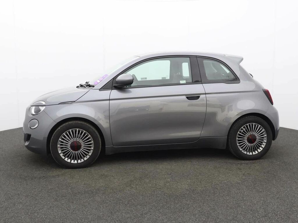 Fiat 500E Hatchback Black #4