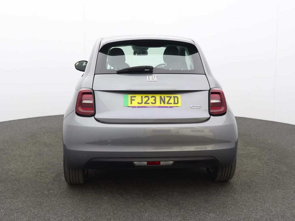 Fiat 500E Hatchback Black #3
