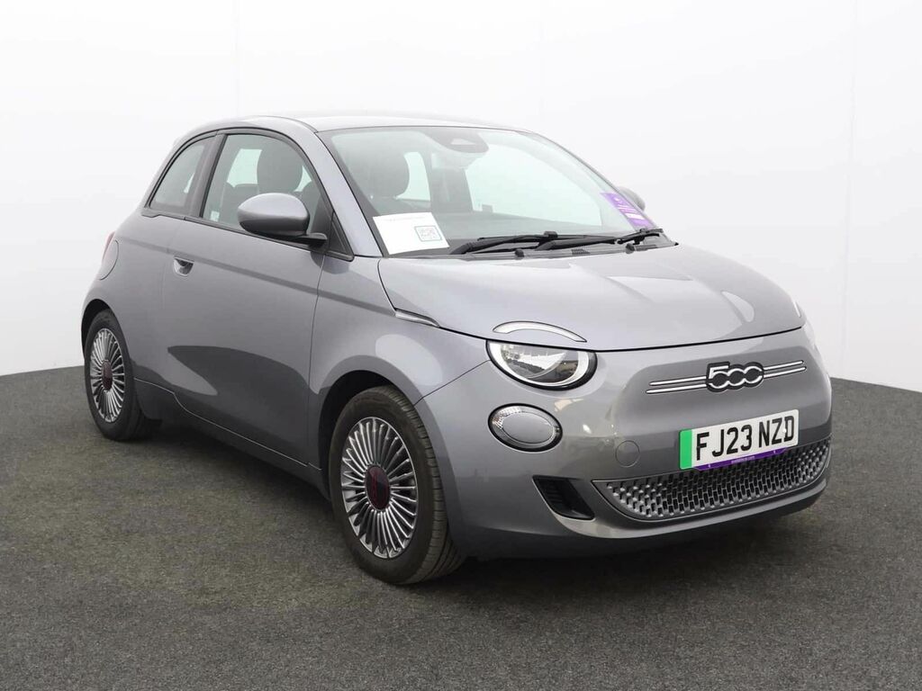 Fiat 500E Hatchback Black #1