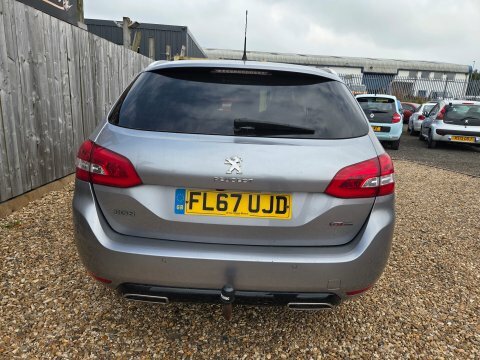 Peugeot 308 Blue Hdi S FL67UJD Grey #4