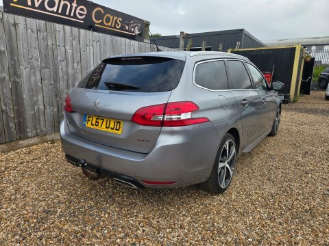 Peugeot 308 Blue Hdi S FL67UJD Grey #3