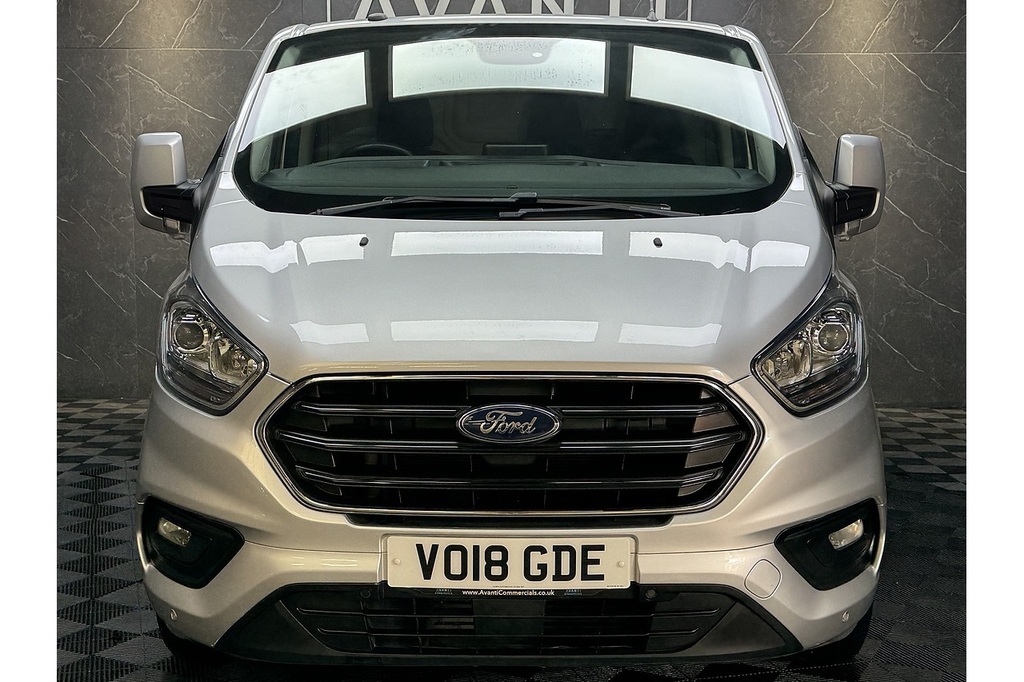 Ford Transit Custom 280 Ecoblue Limited U5450 Ulez VO18GDE Silver #2