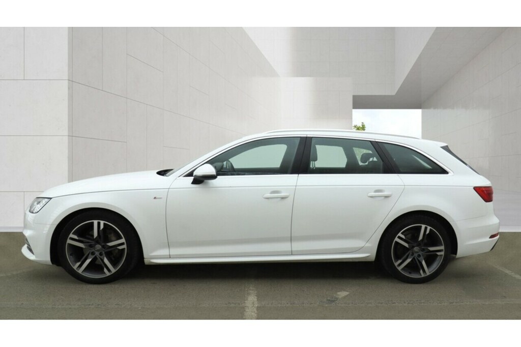 Audi A4 Avant Tdi V6 S Line U5497 Ulez MX66VWB White #6