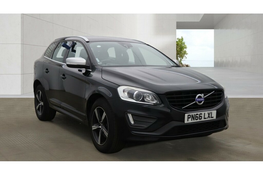 Volvo XC60 D4 R-design Lux Nav U5496 Ulez Black