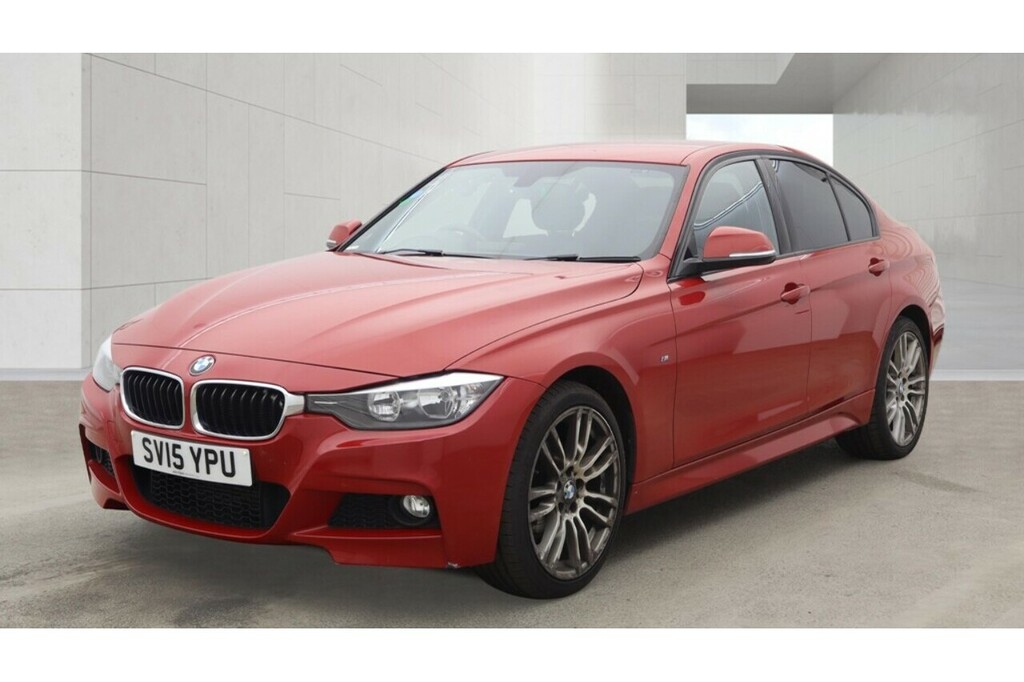 BMW 3 Series 320D M Sport U5498 Red #4