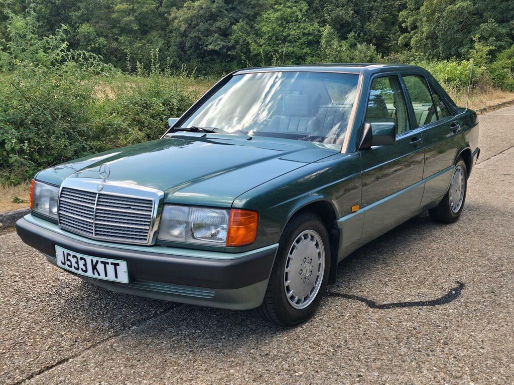 Mercedes-Benz 190 E White #12