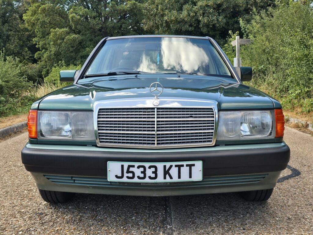 Mercedes-Benz 190 E White #3