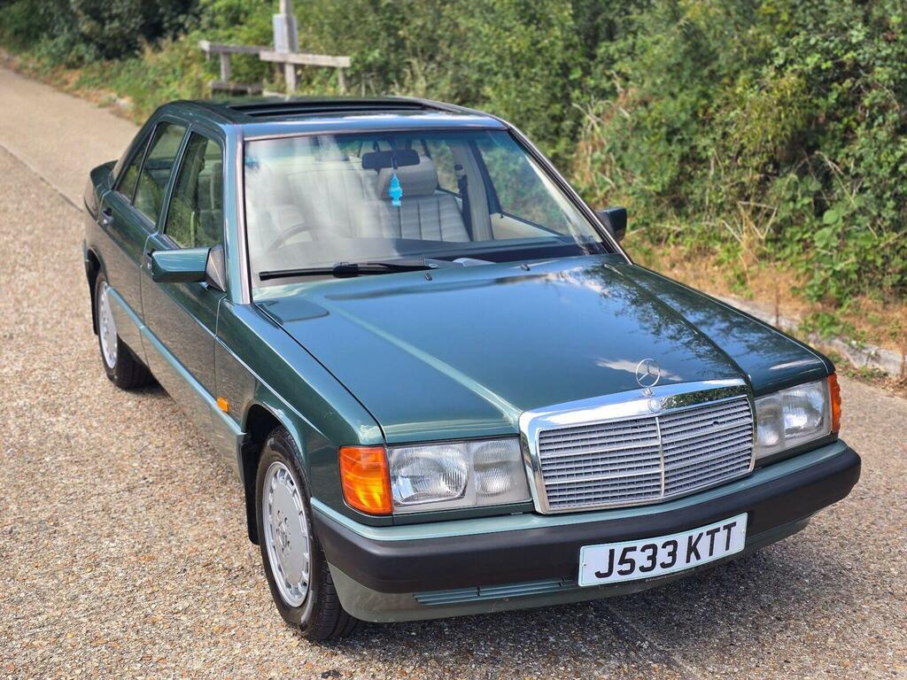 Mercedes-Benz 190 E White #6