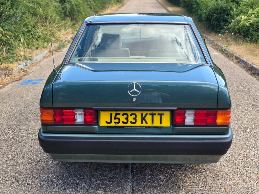 Mercedes-Benz 190 E White #13