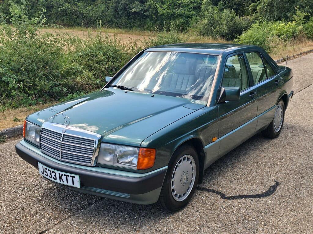 Mercedes-Benz 190 E White #11