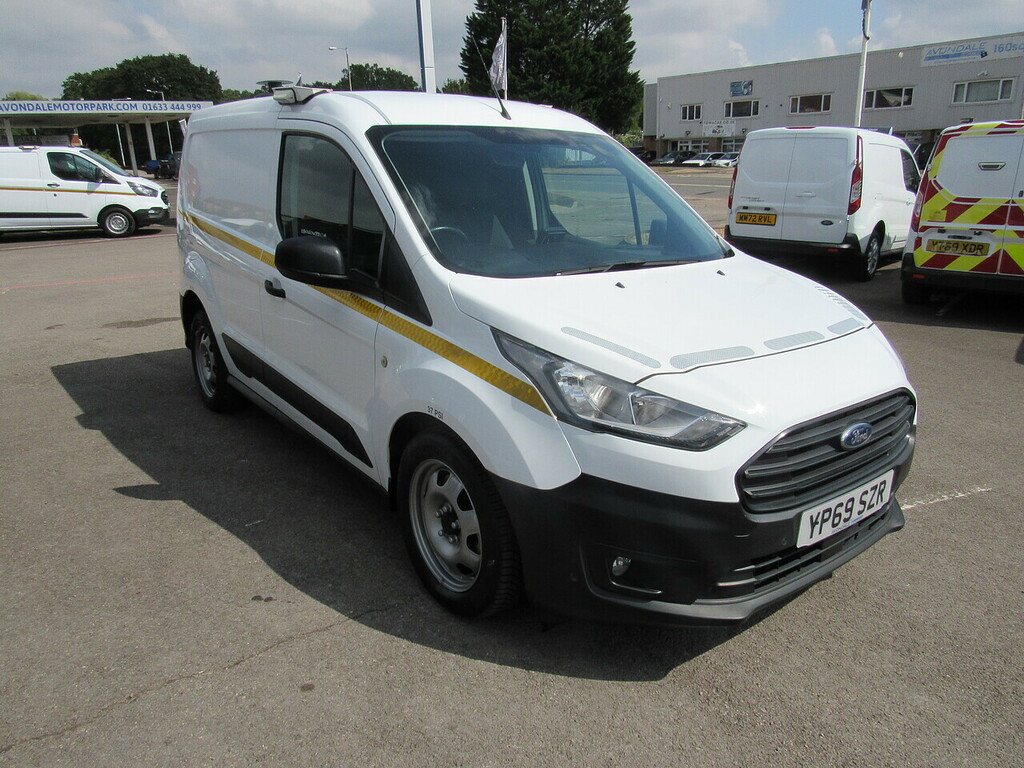 Ford Transit Connect 220 Ecoblue L1 Euro 6 With Air Con Work Lamps And White #5