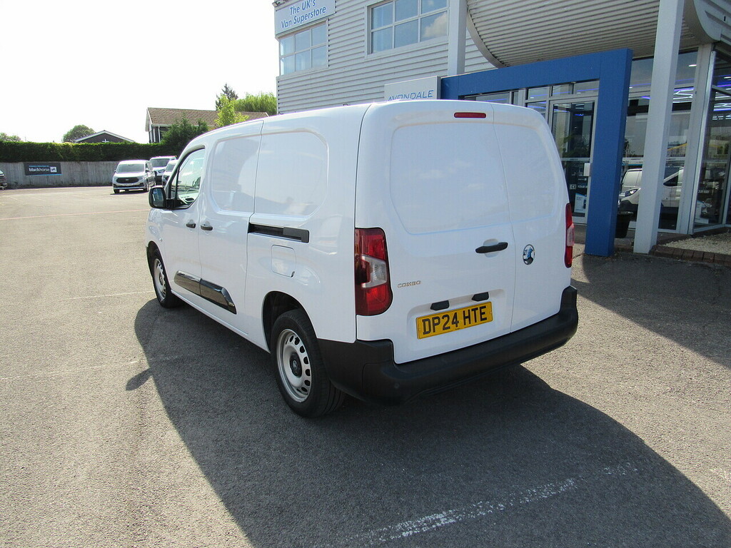 Vauxhall Combo 1.5 Turbo D 2300 Prime XL Panel Van 6Dr Man DP24HTE White #4