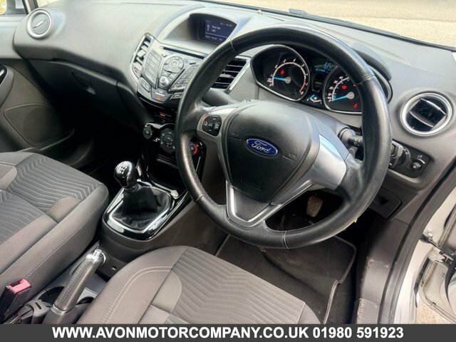 Ford Fiesta 1.25 Zetec Hatchback Euro 6 82 Silver #6