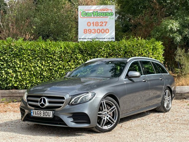 Mercedes-Benz E Class 2.0 E220d Amg Line VA68BDU Grey #4