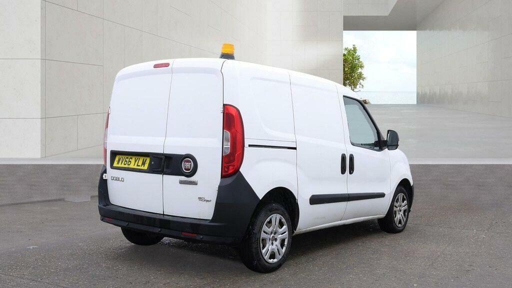 Fiat Doblo Panel Van 1.3 Jtd Multijet 16V L1 H1 201666 White #4
