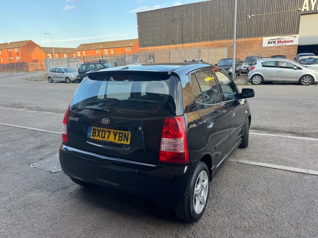 Kia Picanto Hatchback Silver #10