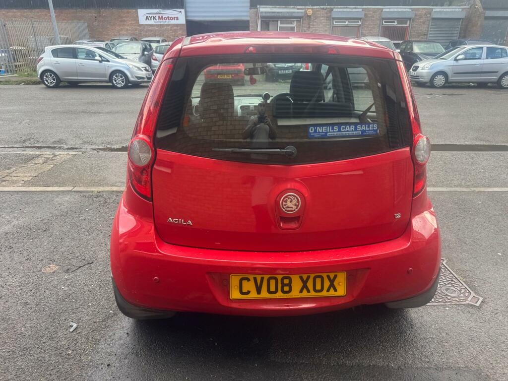 Vauxhall Agila Design Automatic Red #10