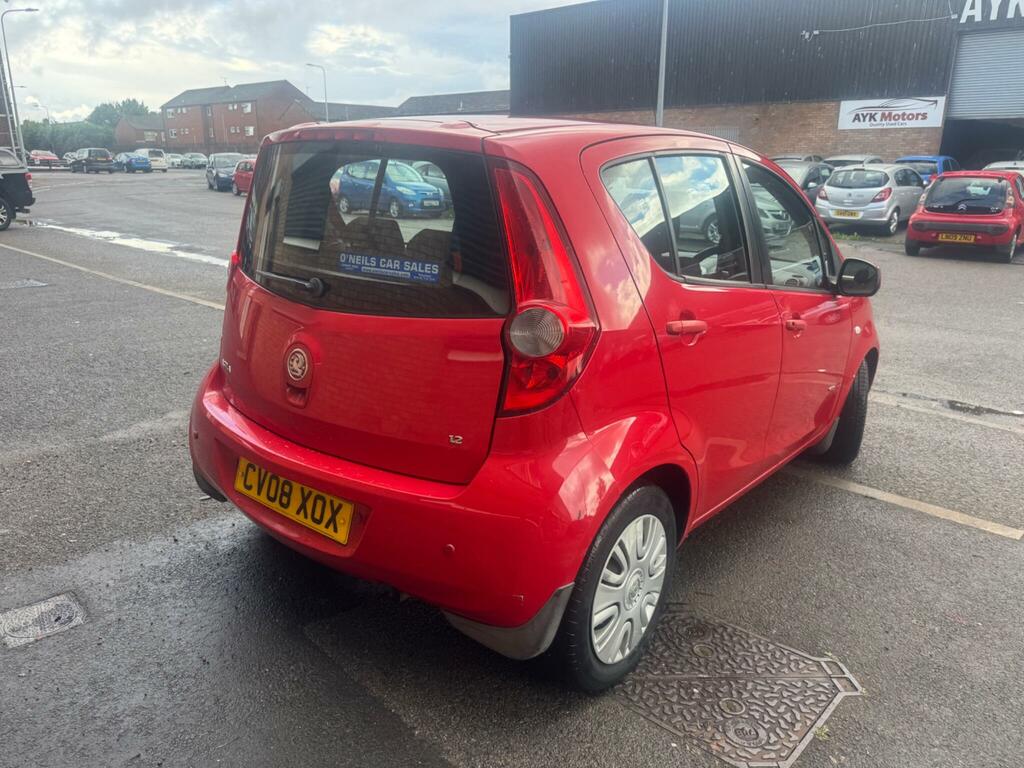 Vauxhall Agila Design Automatic Red #9