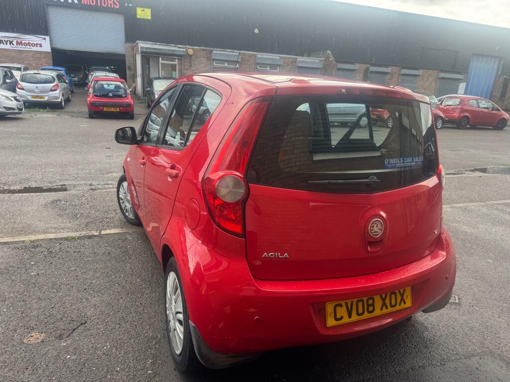 Vauxhall Agila Design Automatic Red #7