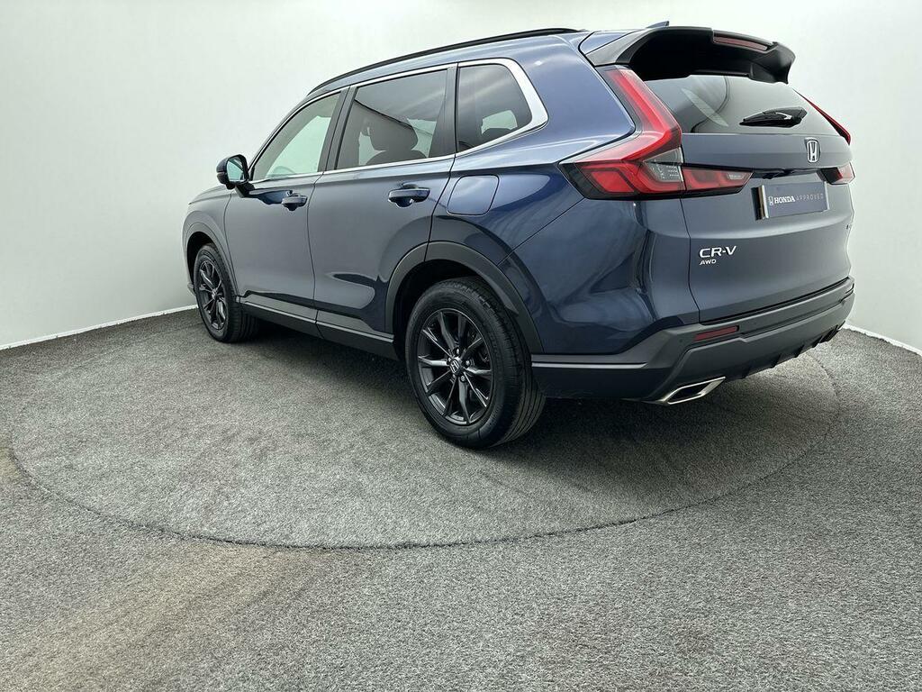 Honda Cr-V Elegance I-mmd Cvt OU74UWV Blue #4