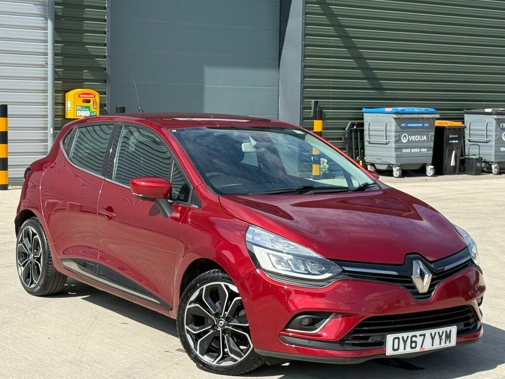 Renault Clio Hatchback 1.2 Tce Dynamique S Nav Edc Euro 6 Ss Red