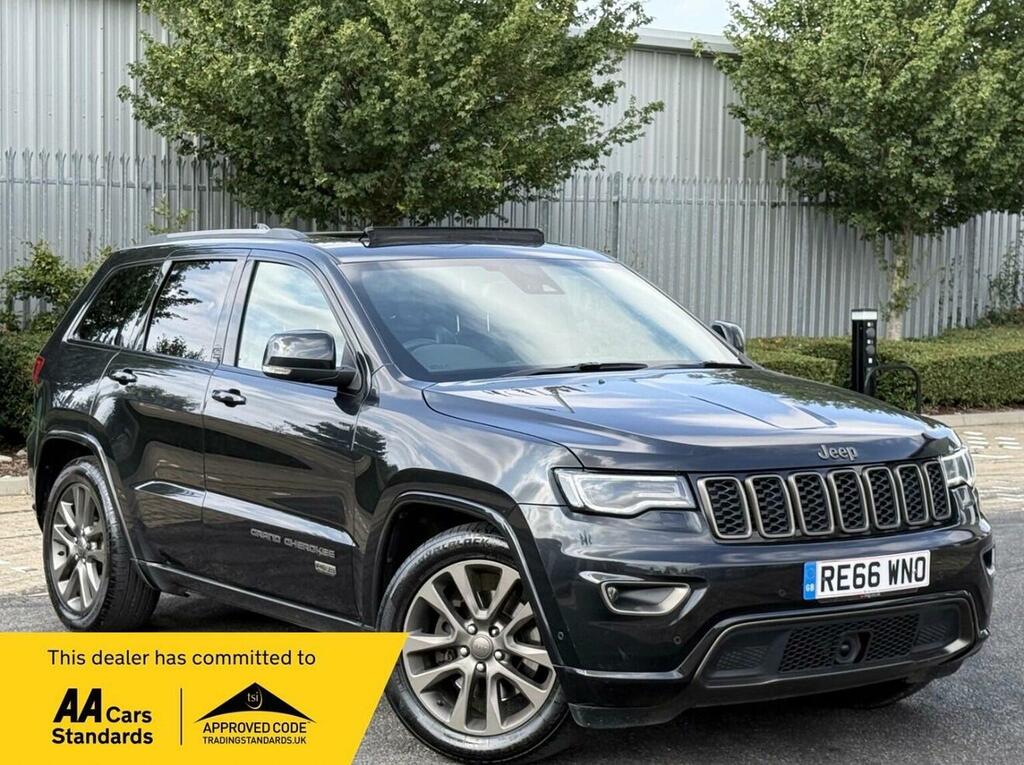 Jeep Grand Cherokee Suv 3.0 V6 Crd 75Th Anniversary 4Wd Euro 6 S Black
