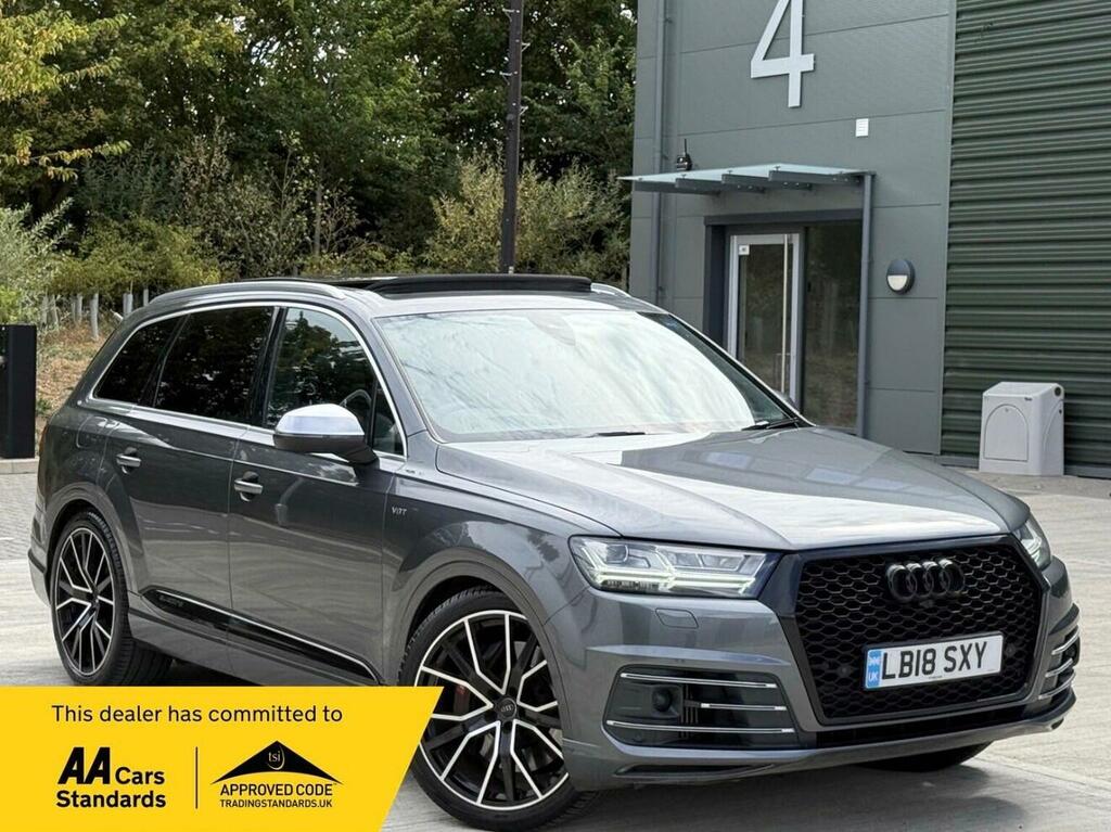 Audi SQ7 Suv 4.0 Tdi V8 Tiptronic Quattro Euro 6 Ss Grey