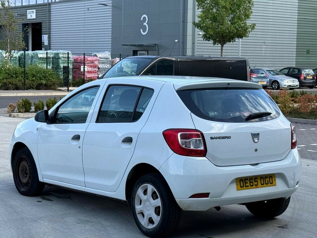 Dacia Sandero Hatchback 1.2 Ambiance Euro 6 201565 White #5