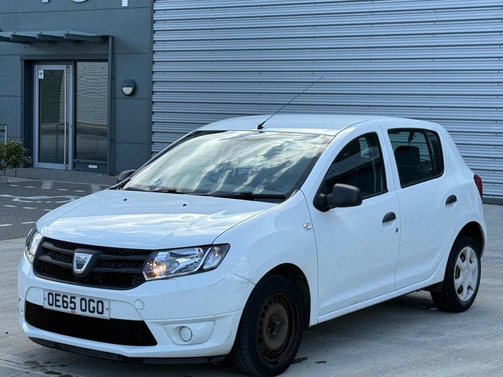 Dacia Sandero Hatchback 1.2 Ambiance Euro 6 201565 White #3